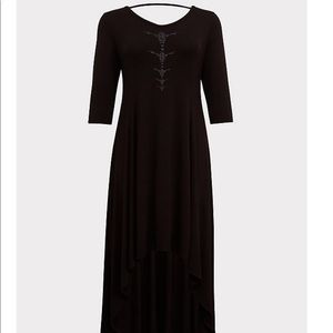 Maleficent high-low dress